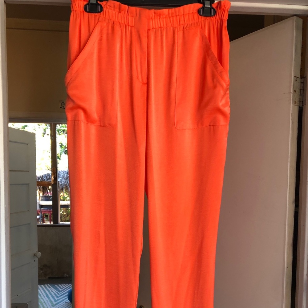 Silk pants